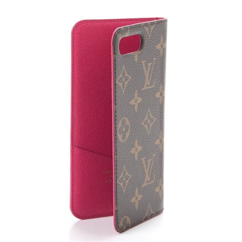 louis vuitton telefoonhoesje iphone 8|LOUIS VUITTON Monogram iPhone 7/8 Plus Folio Case.